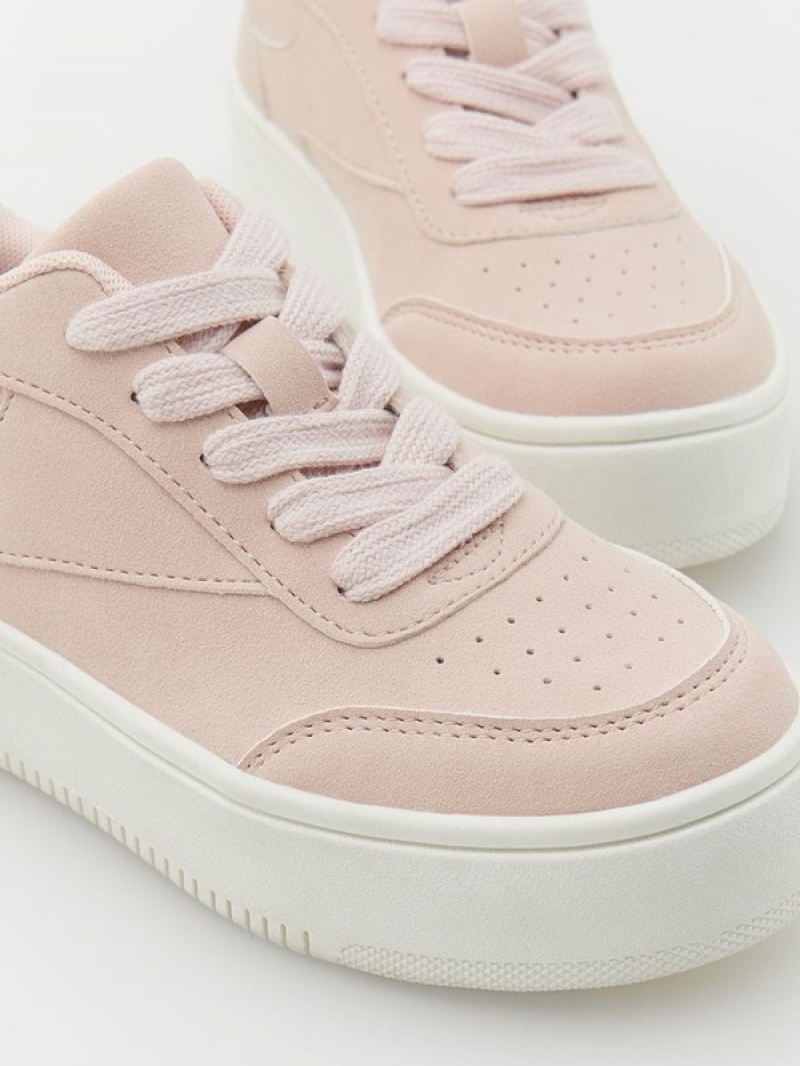 Reserved Sneakersa Rubber Sole Schoenen Meisjes Roze | QRDSN-8475