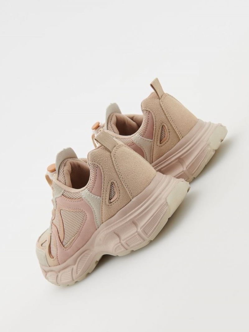 Reserved Sneakerstoggle Schoenen Meisjes Beige | VODRF-0294