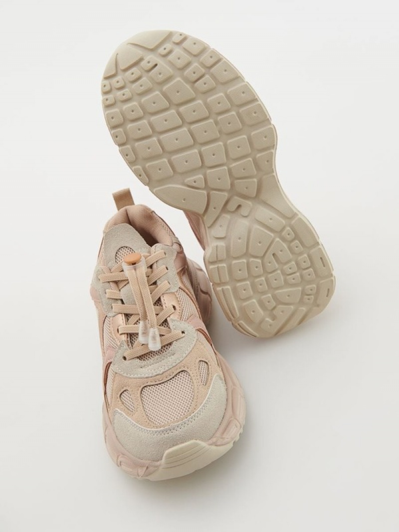 Reserved Sneakerstoggle Schoenen Meisjes Beige | VODRF-0294