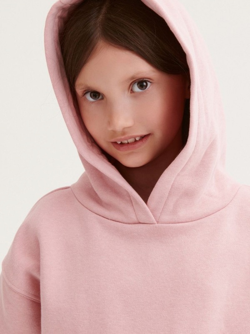 Reserved Stirrup Hoodie Meisjes Roze | GEYBQ-2506