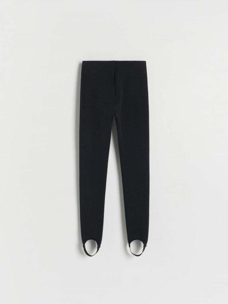 Reserved Stirrup Leggings Broek Meisjes Zwart | FLNQR-1254