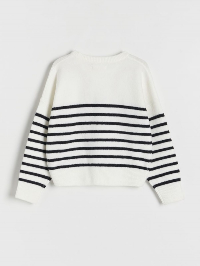 Reserved Stripe Truien Meisjes Gekleurd | UWCLV-4650