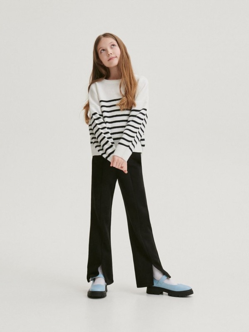 Reserved Stripe Truien Meisjes Gekleurd | USRLI-4765