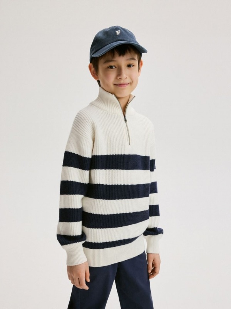 Reserved Stripe Turtleneck Truien Jongens Room | PFOZH-7183