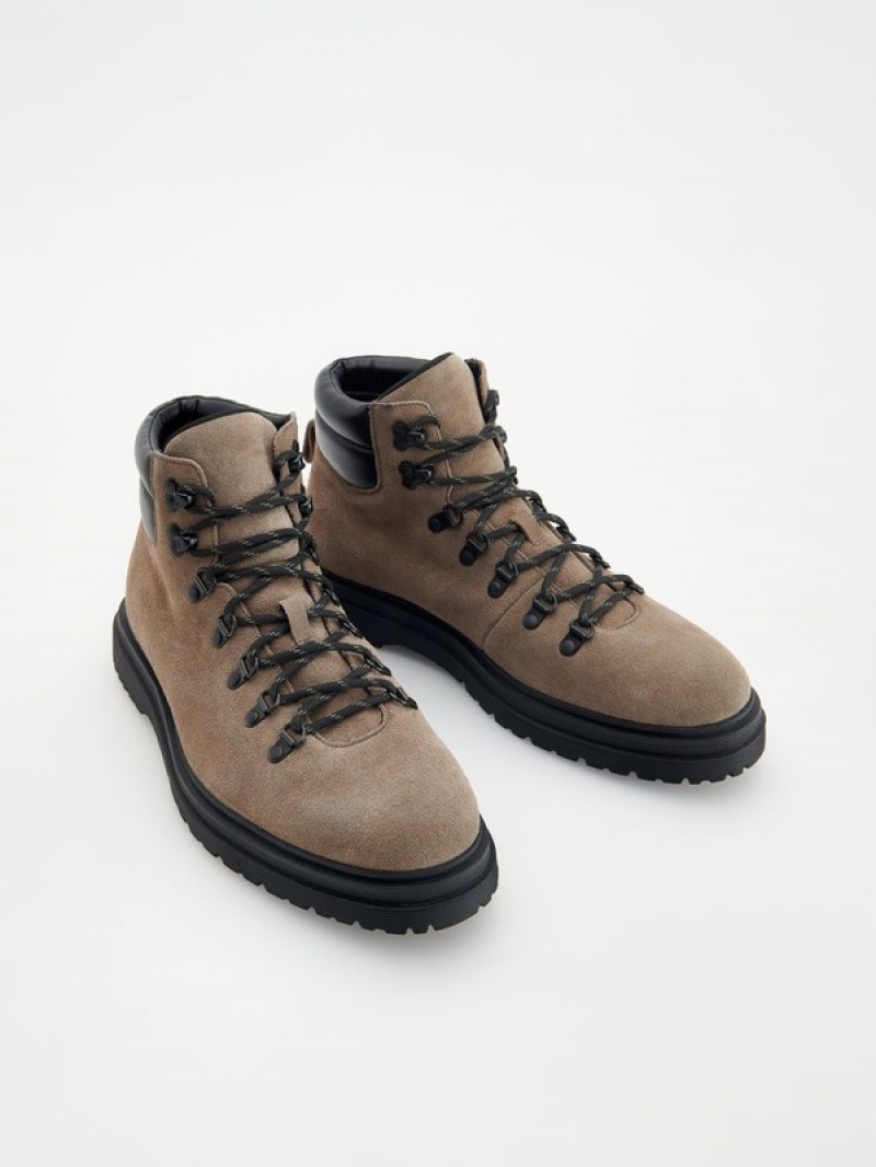 Reserved Trekking Schoenen Heren Beige | QVRXZ-8374