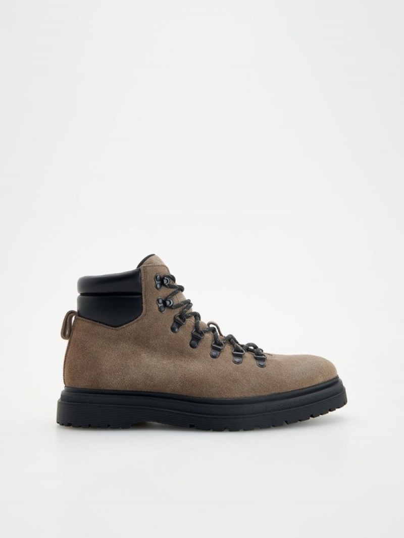 Reserved Trekking Schoenen Heren Beige | QVRXZ-8374