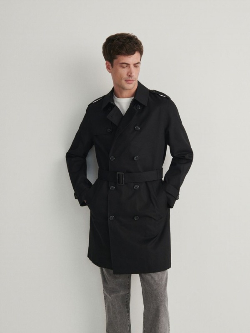 Reserved Trench With Jassen Heren Zwart | SCNHB-6475