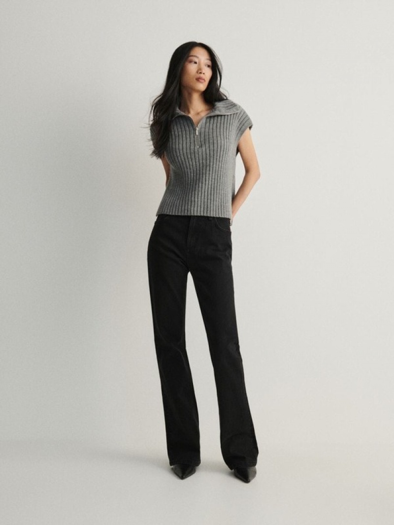 Reserved Waistwool Jassen Dames Grijs | IFLHP-6921